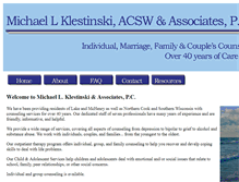 Tablet Screenshot of michaelklestinski.com